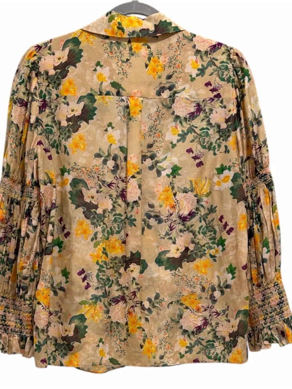 ALICE & OLIVIA COSIMA FLORAL BUTTON DOWN
BLOUSE - Picture 9 of 9